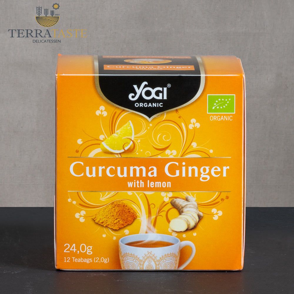 Βιολογικό Τσάι Curcuma Ginger (12 φακελάκια)