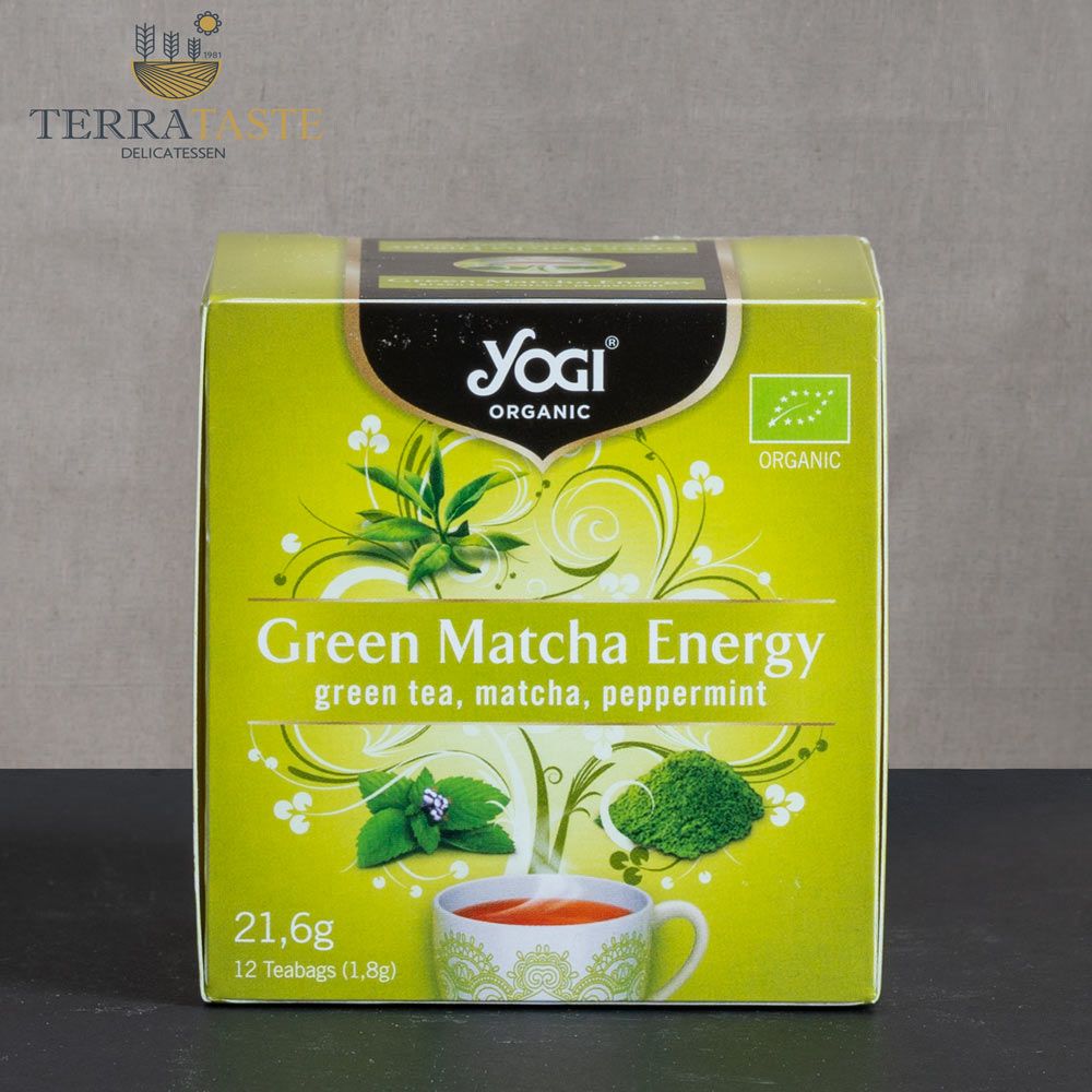 Βιολογικό Τσάι Green Matcha Energy (12 φακελάκια)